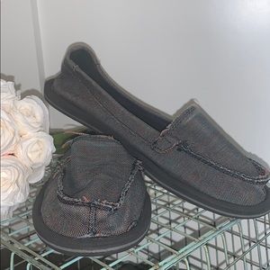 Sanuk slip on shoes